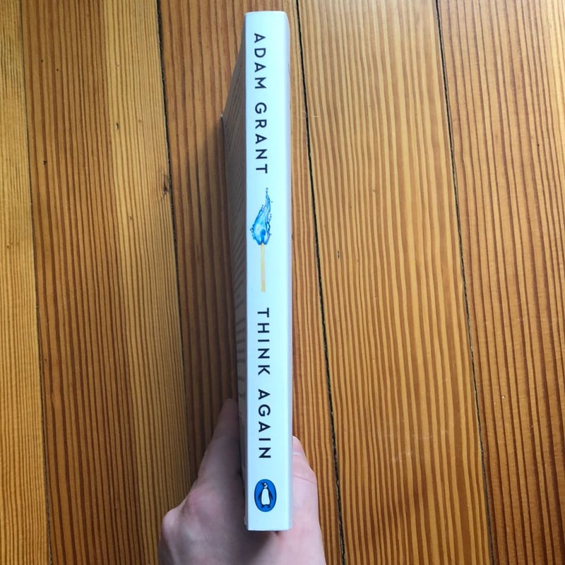 Think Again by Adam Grant, Paperback Pangobooks