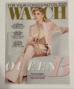 Watch Christine Baranski “Queen B” Issue May/June 2020 Magazine 