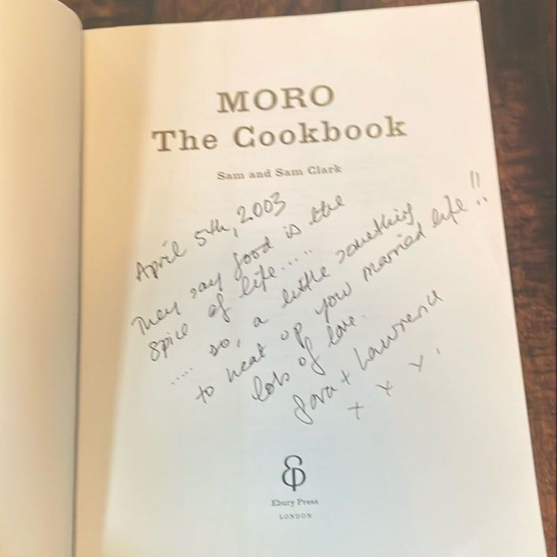 Moro: the Cookbook