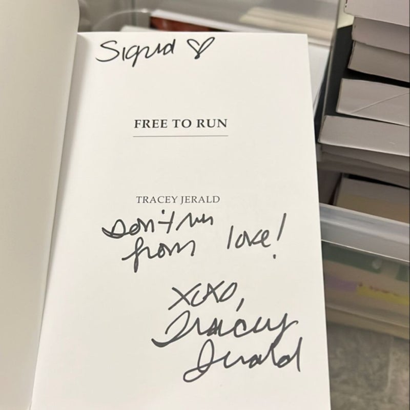 Free to Run (Signed)