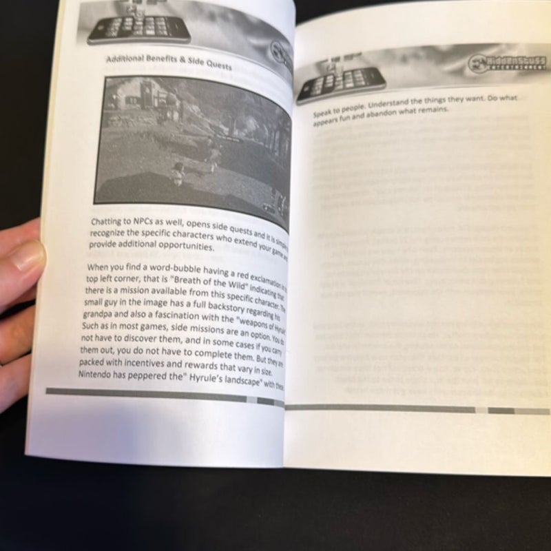 The Legend of Zelda Breath of the Wild Nintendo Switch Game Guide Unofficial