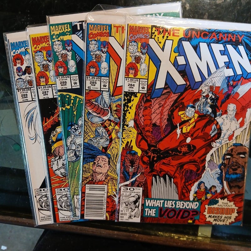 Uncanny X-MEN lot of 5