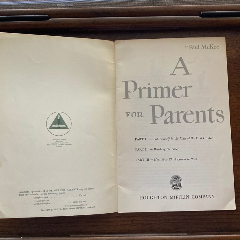 A Primer for Parents 