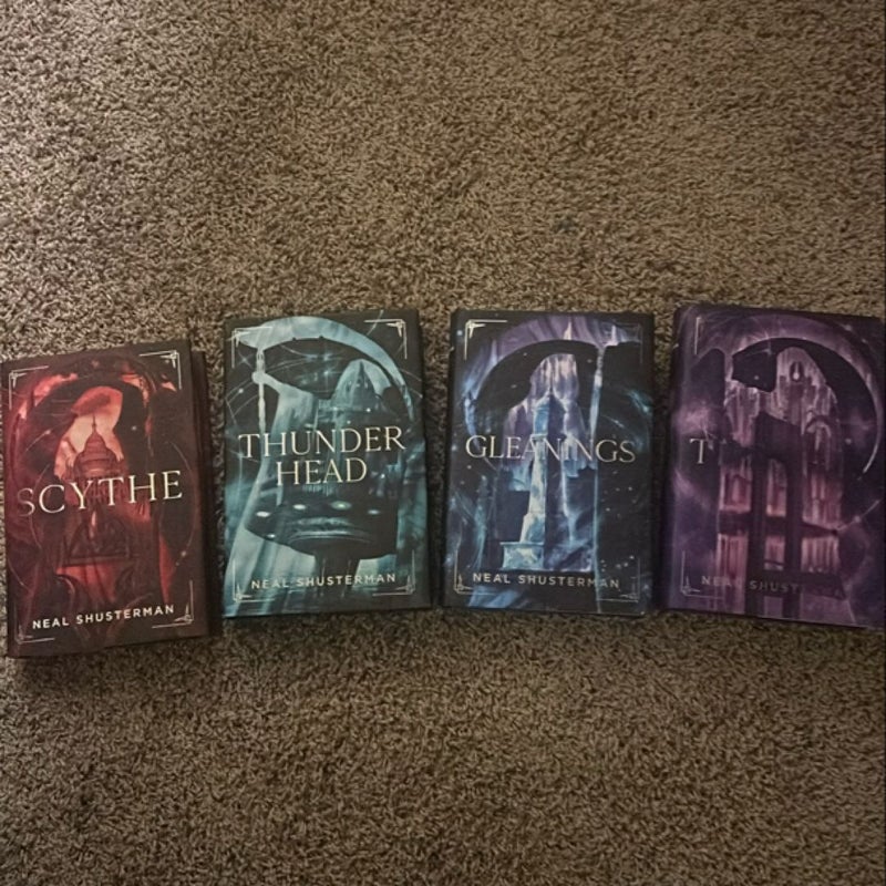Arc of a Scythe Book Series Illumicrate Signed Special Edition