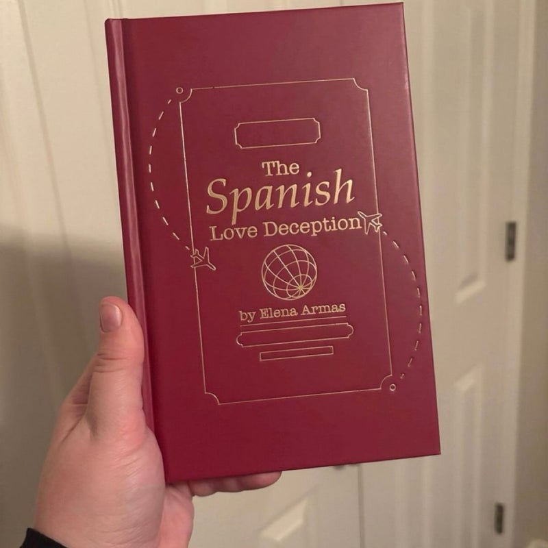 The Spanish Love Deception by Elena Armas - Bookish Box Edition (signed)