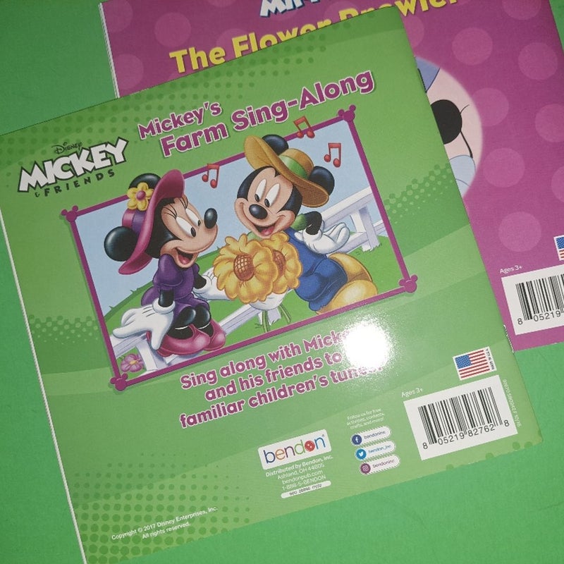 Mickey and Minnie Mouse Childrens Books