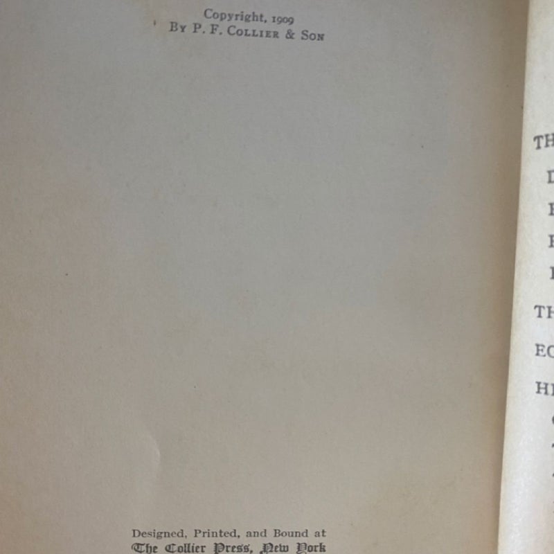 1909 The Harvard Classics Vol 19 Goethe Marlowe, Faust , Doctor Faustus, Collier