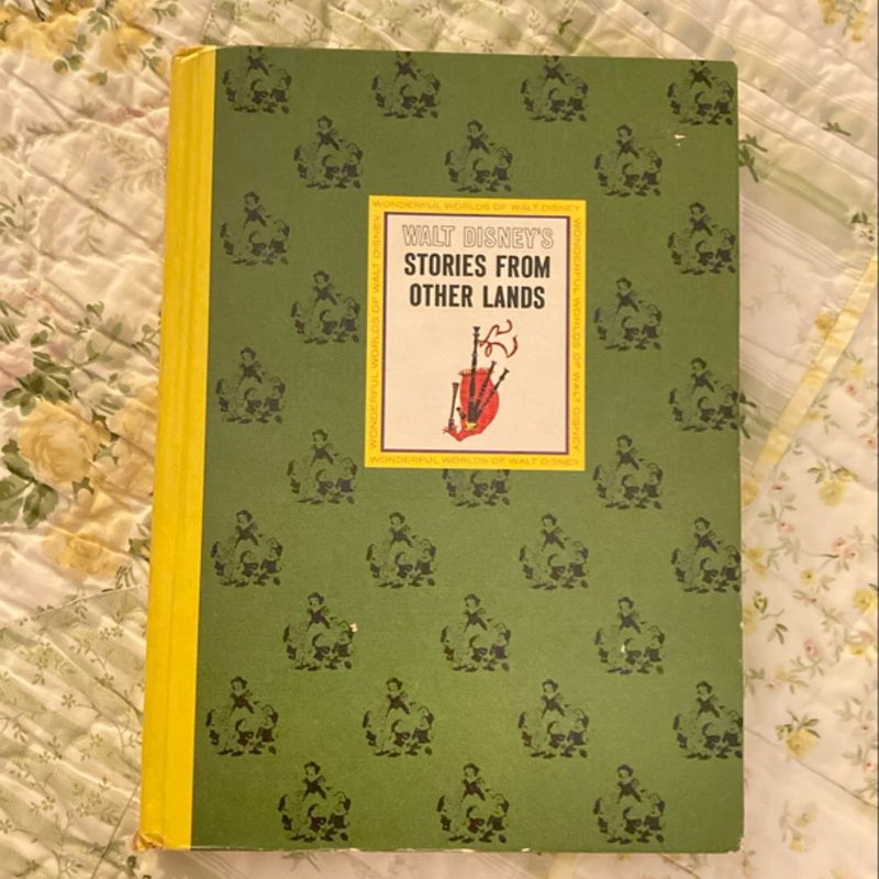 Vintage Walt Disney’s Stories From Other Lands Hardcover