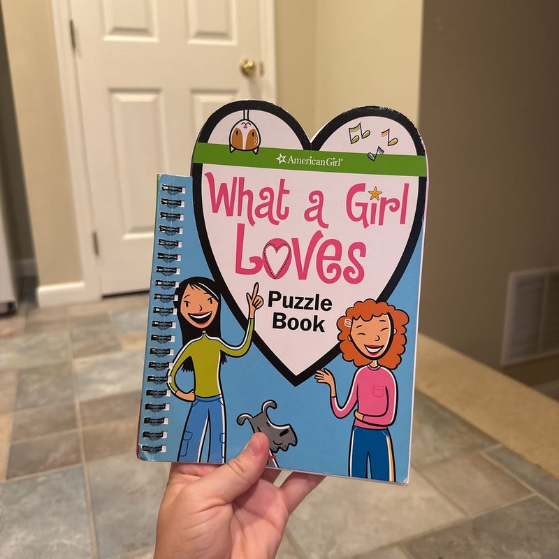 What a Girl Loves Puzzle Book