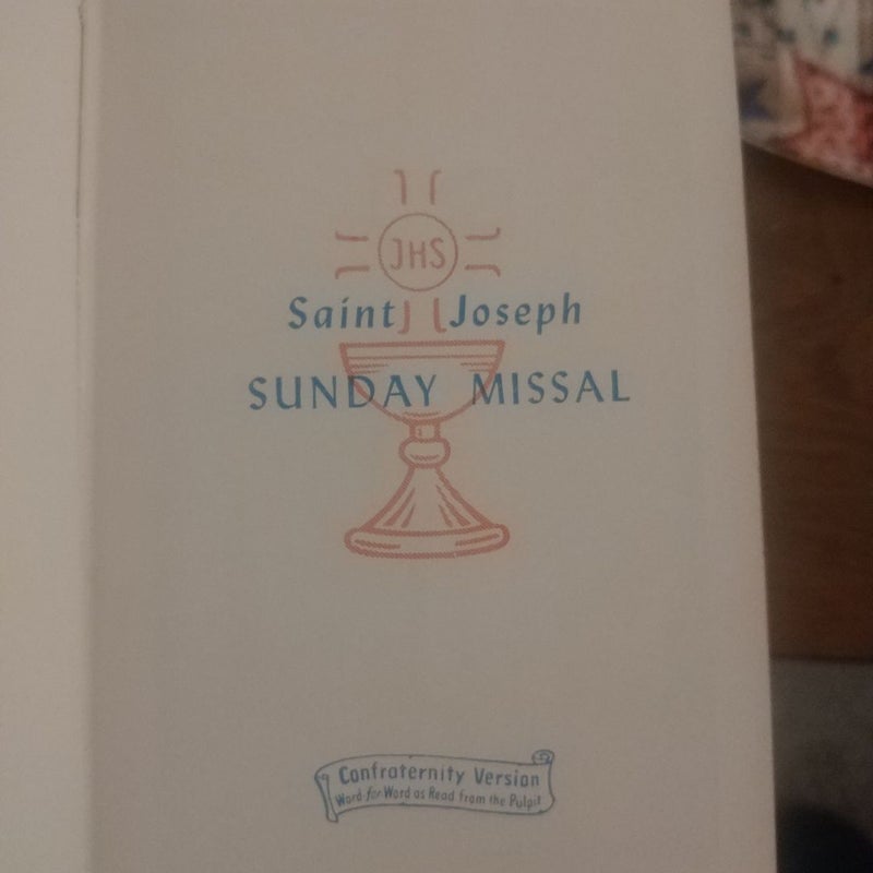 St. Joseph Sunday Missal