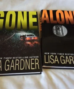Alone and Gone Two great Thrillers Hardback 