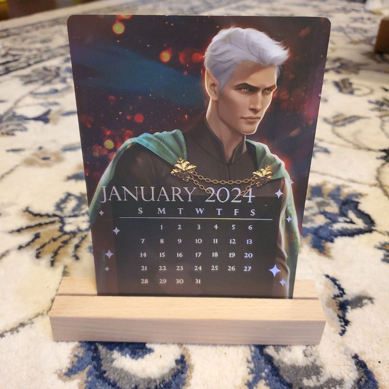 Throne of Glass, ACOTAR, & Crescent City calendar/art cards