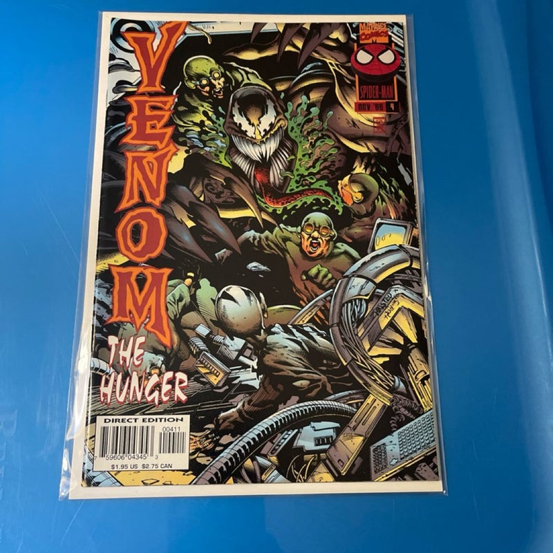 Venom : The Hunger #1-4 (1996) Complete set