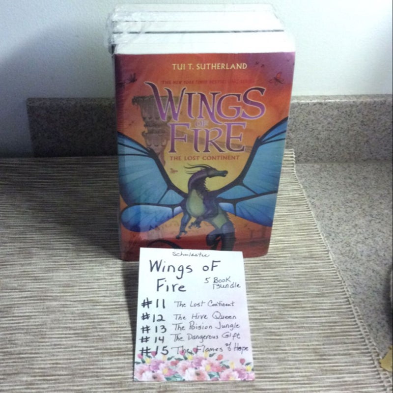 Wings of Fire Bundle Volumes  #11-15