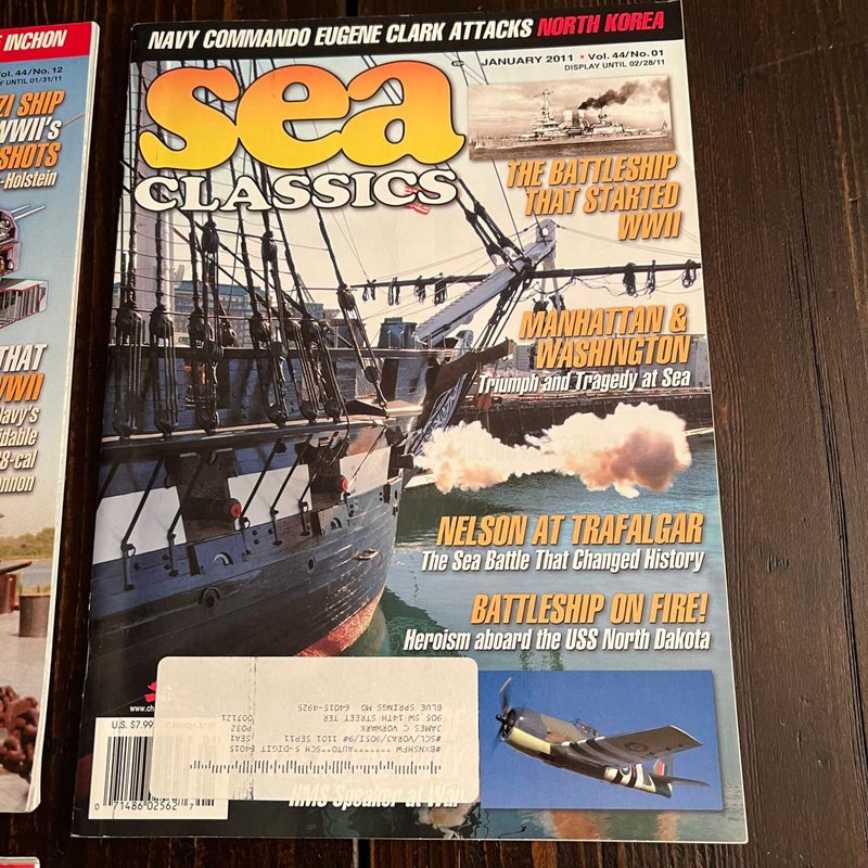 Sea Classic Magazines Set of 4