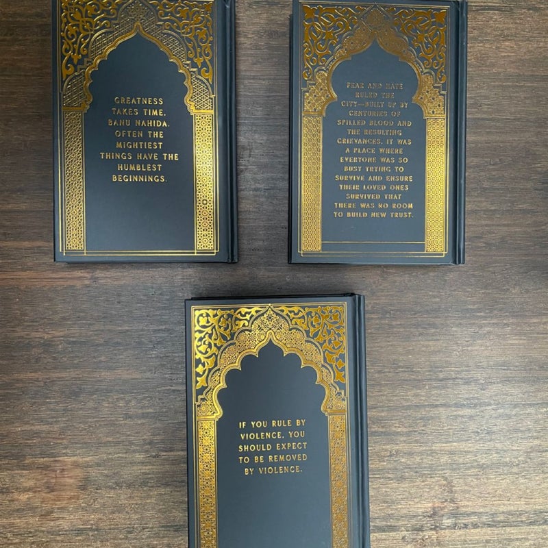 Bookish Box - The Daevabad Trilogy by S.A. Chakraborty 