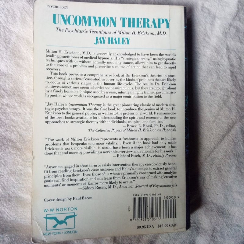 Uncommon Therapy