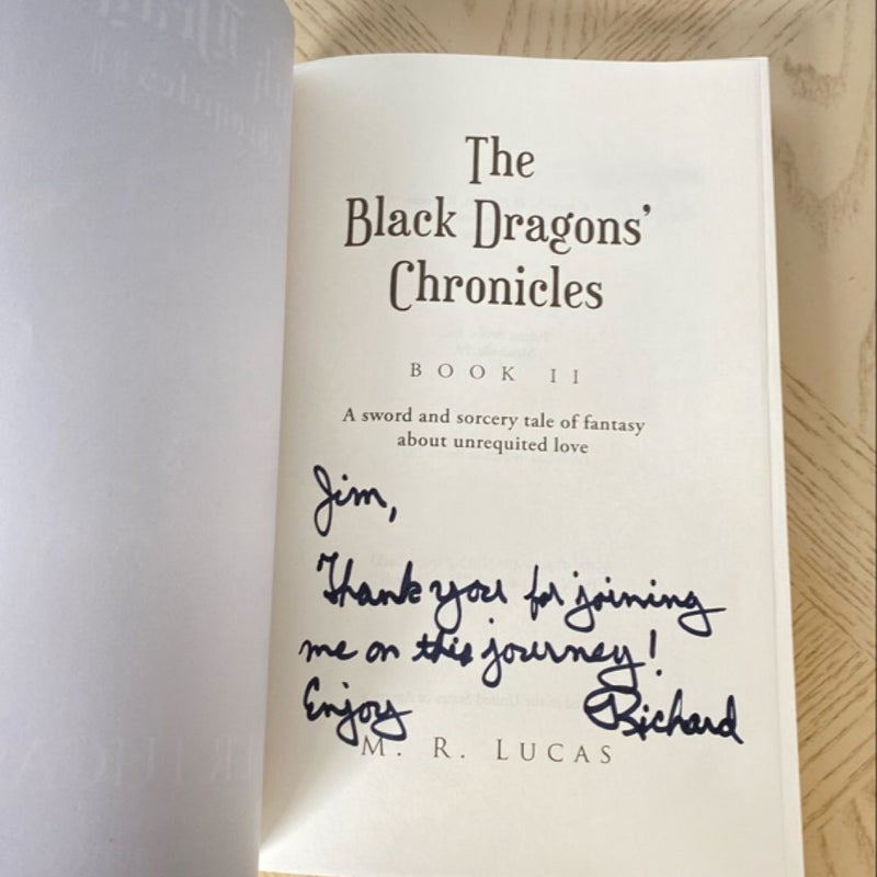 The Black Dragon Chronicles II - First Edition 