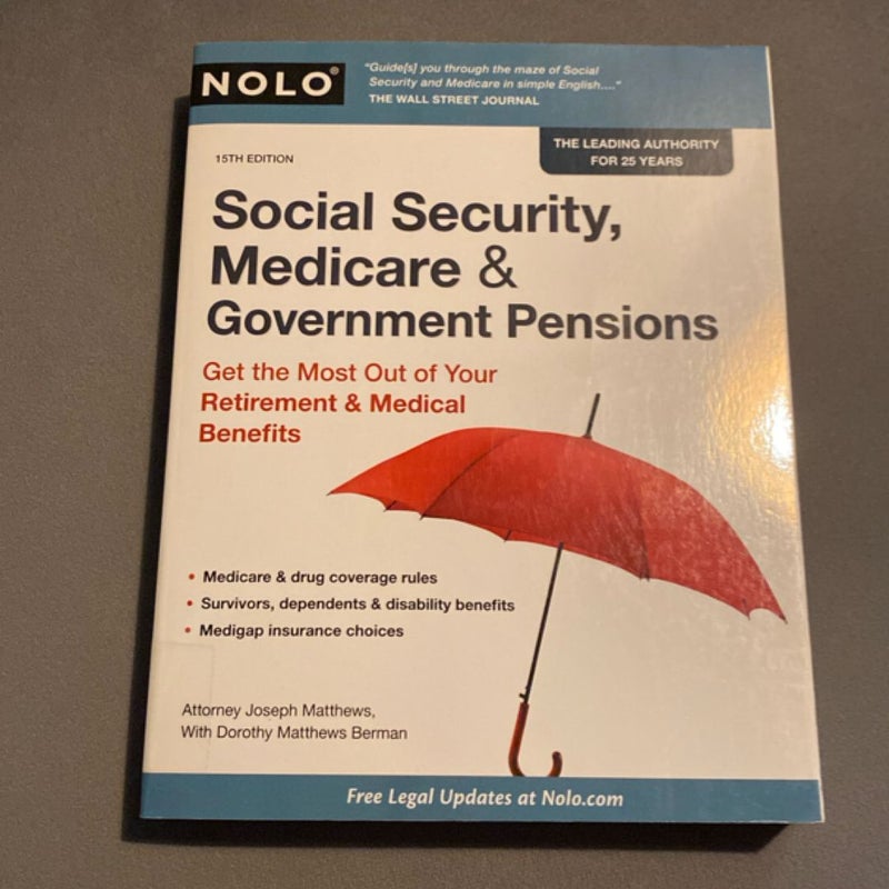 Social Security, Medicare and Government Pensions