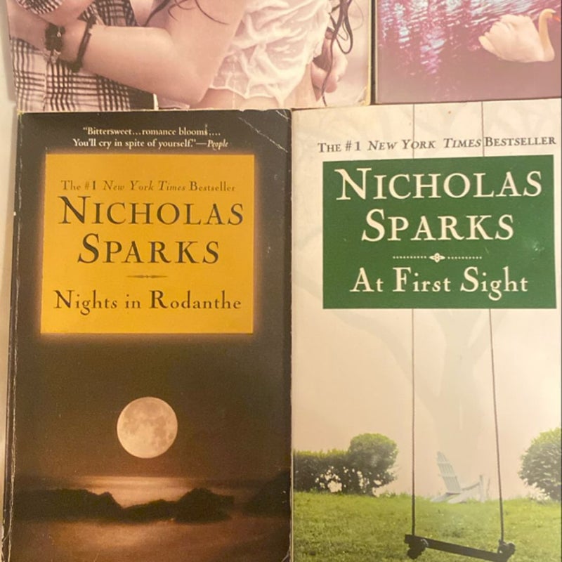 7 Nicholas Sparks Books ✨