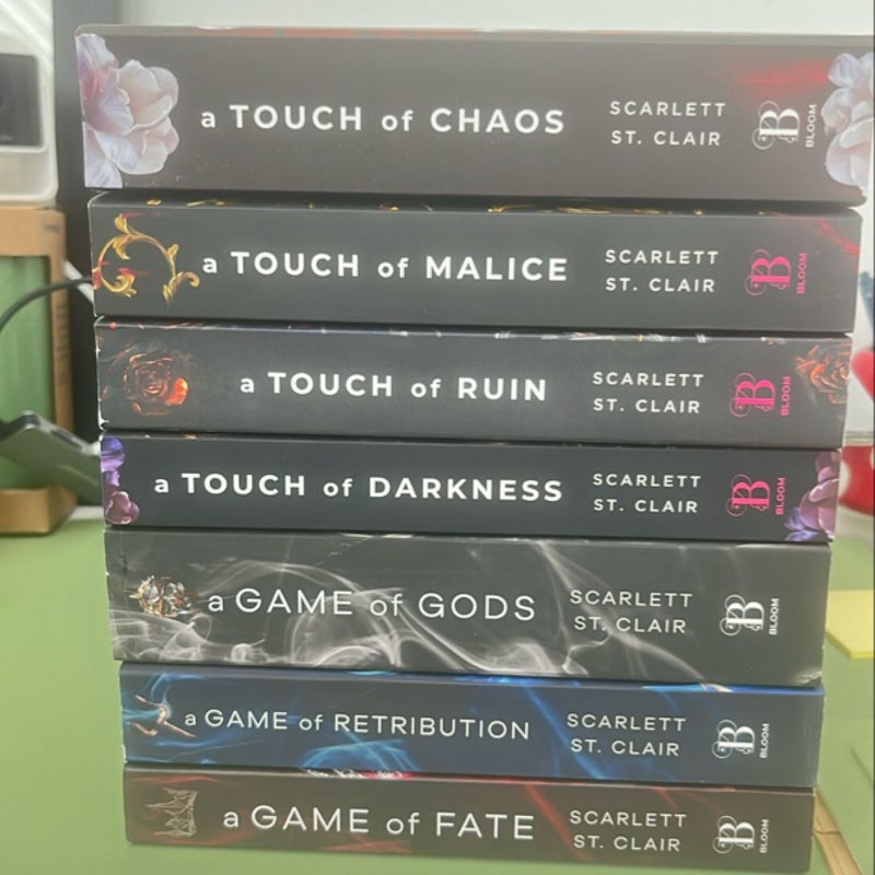 A Touch of Darkness (Hades x Persephone) Complete Series