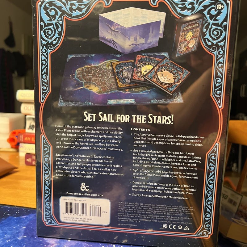 Dungeons & Dragons Spelljammer Adventures in Space Box Kit - Alt Cover 