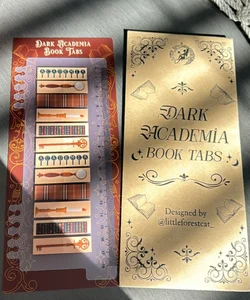 Fairyloot Dark Academia Book Tabs 