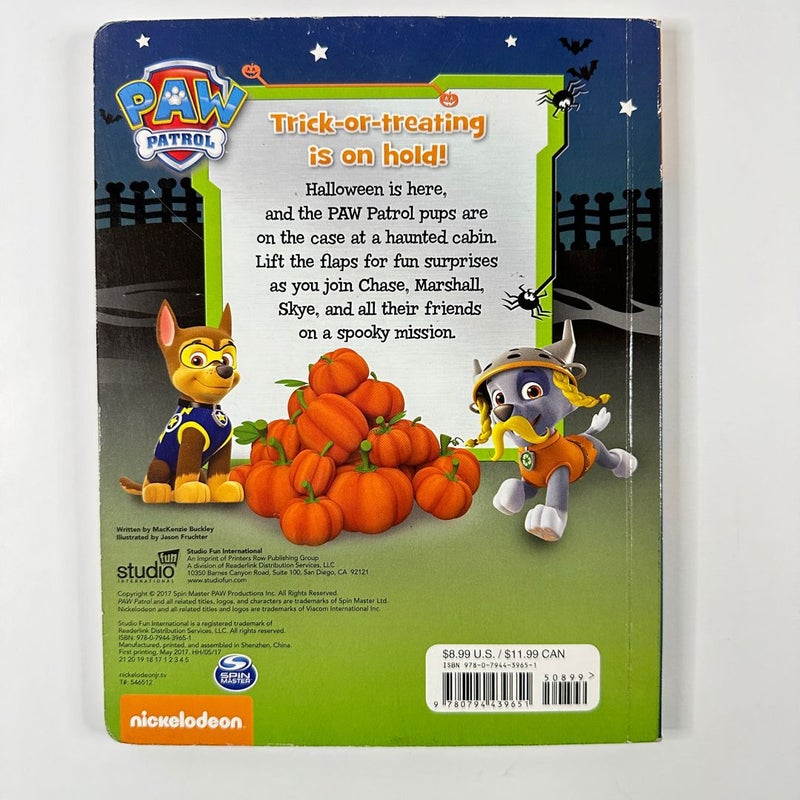 Paw Patrol Pup-Tastic Halloween, Lift the Flap 
