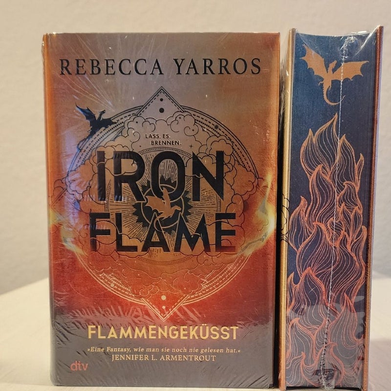 Fantasy Books - Fourth Wing and Iron Flame 