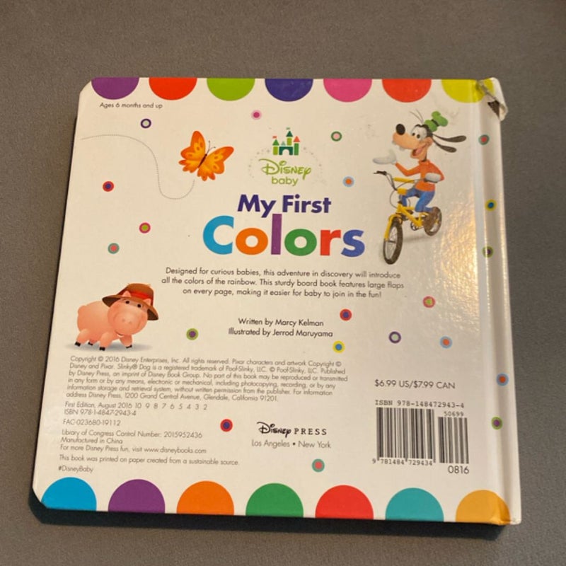 Disney Baby My First Colors