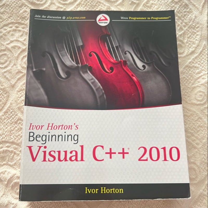 Beginning Visual C++ 2010