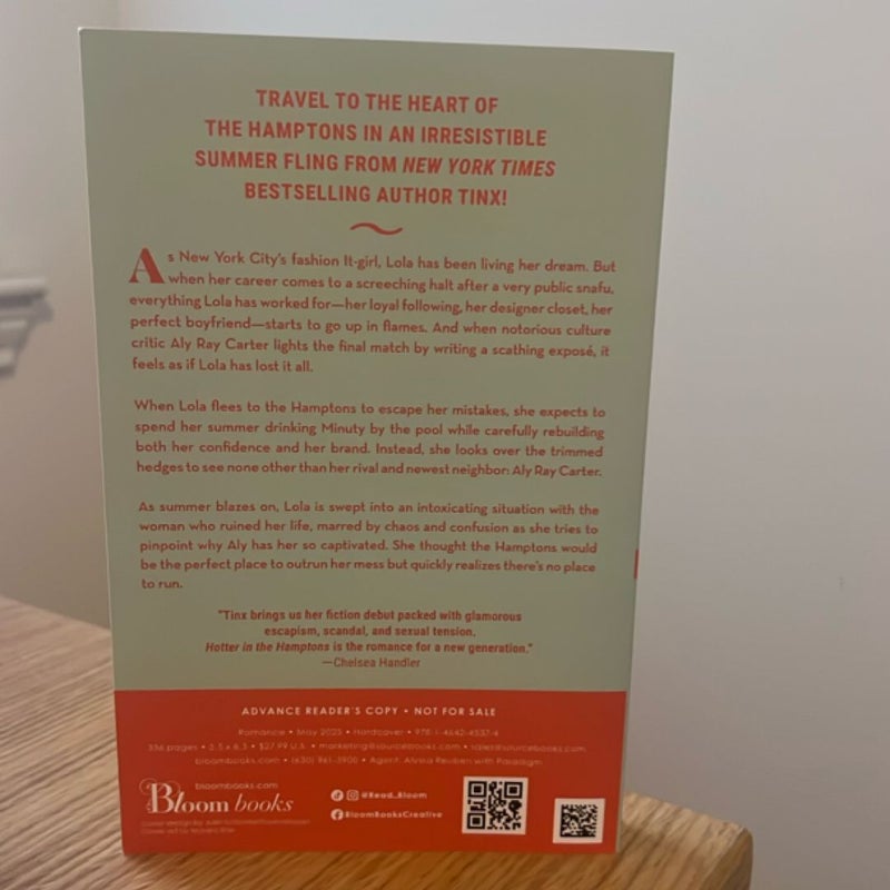 Hotter In The Hamptons Signed ARC