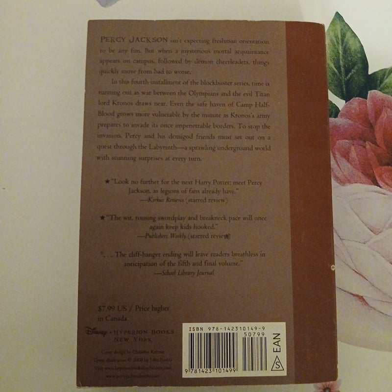 The Battle of the Labyrinth (Percy Jackson and the Olympians, Book Four)