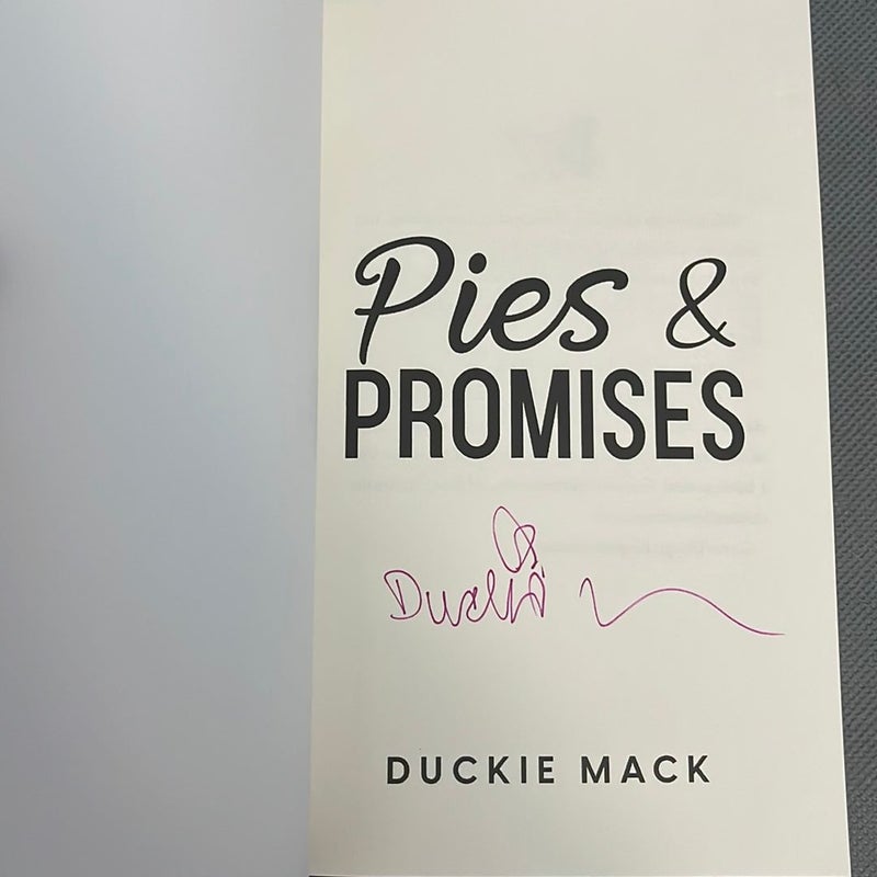 Pies and Promises