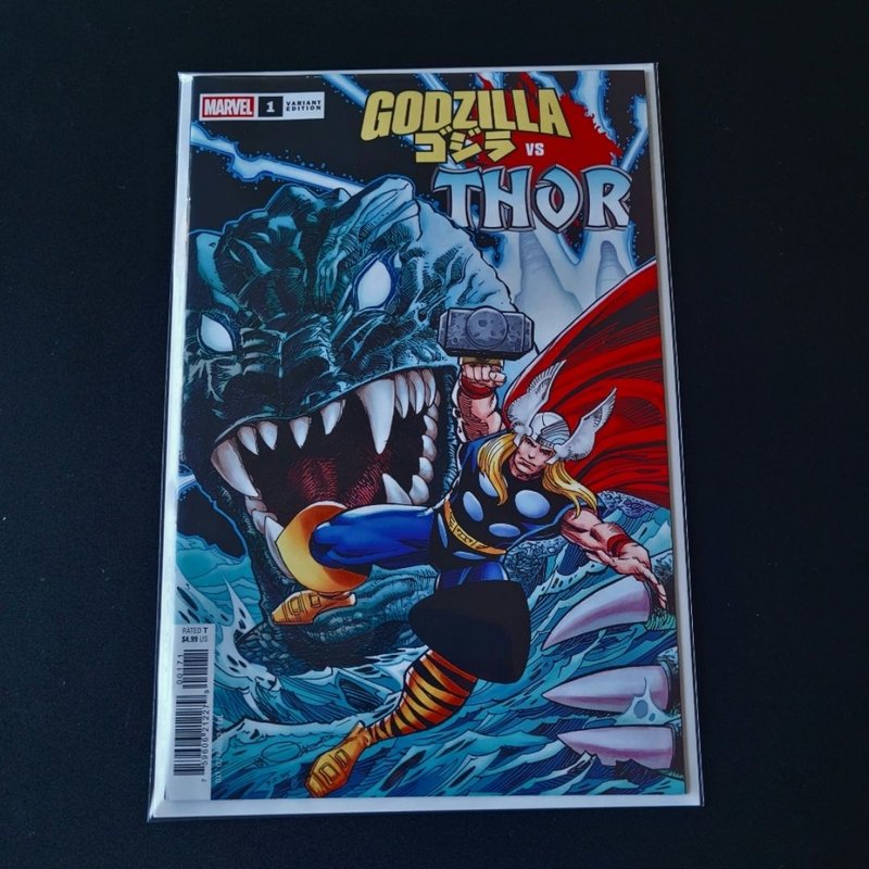 Godzilla VS Thor #1