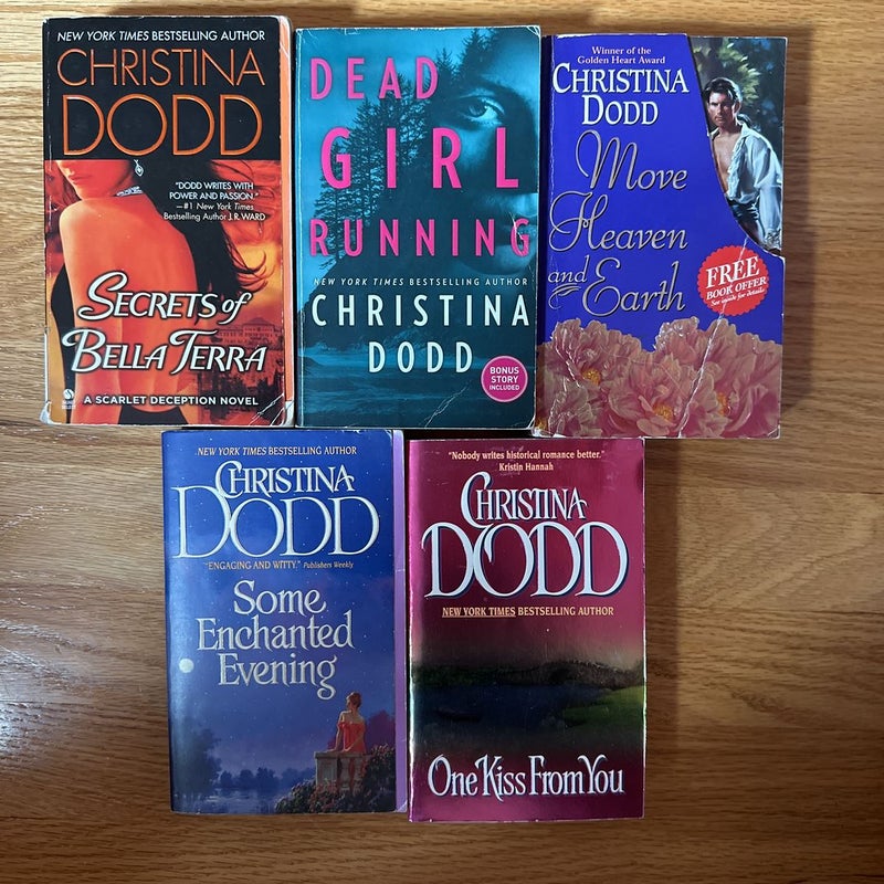 Lot of 5 paperback books - Dead Girl Running plus 4 more 