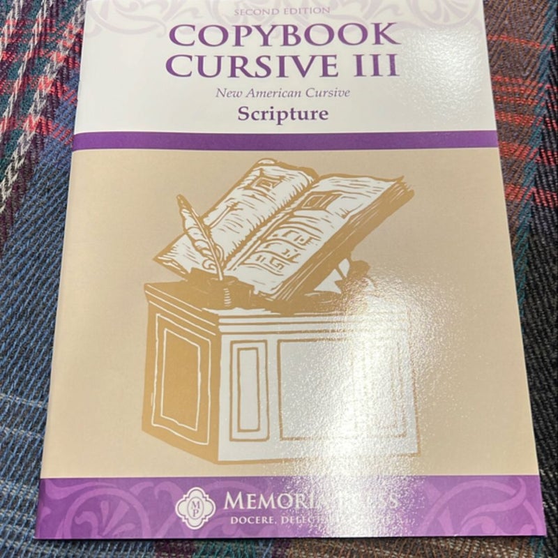 Copybook Cursive III: Scripture, Second Edition