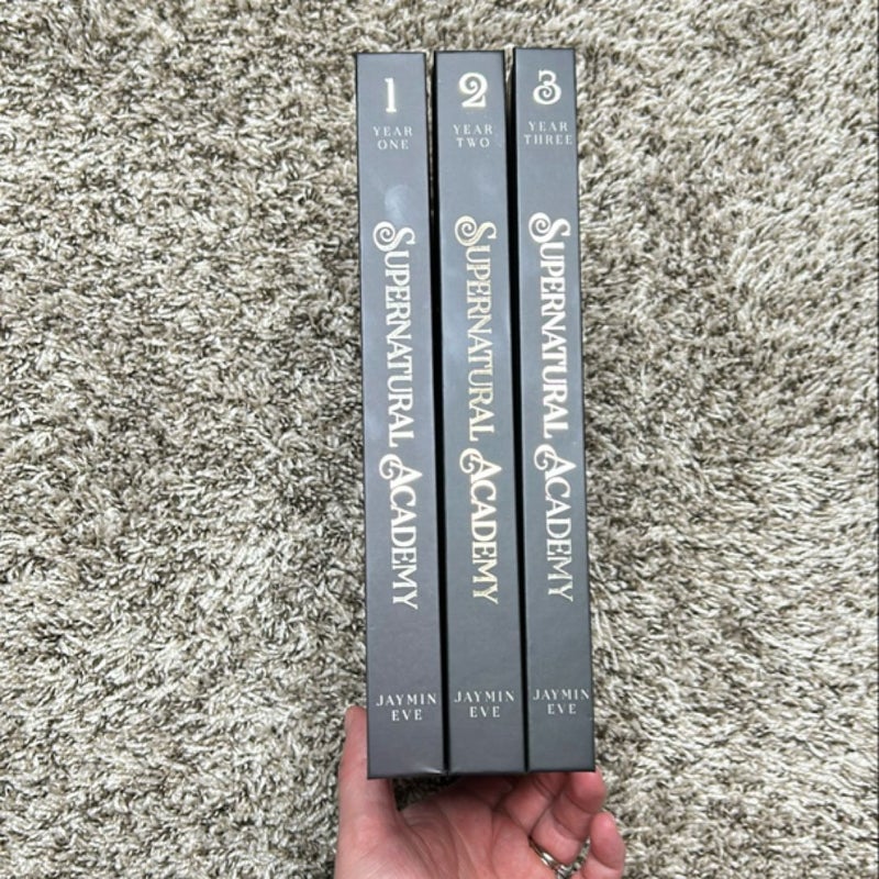 Dark & Quirky Collectors Editions Supernatural Academy Year 1-3 (Books 1-3) 