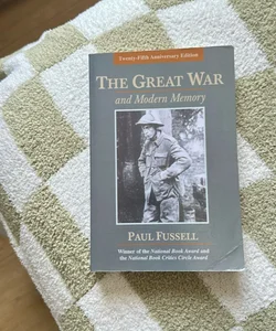 The Great War and Modern Memory