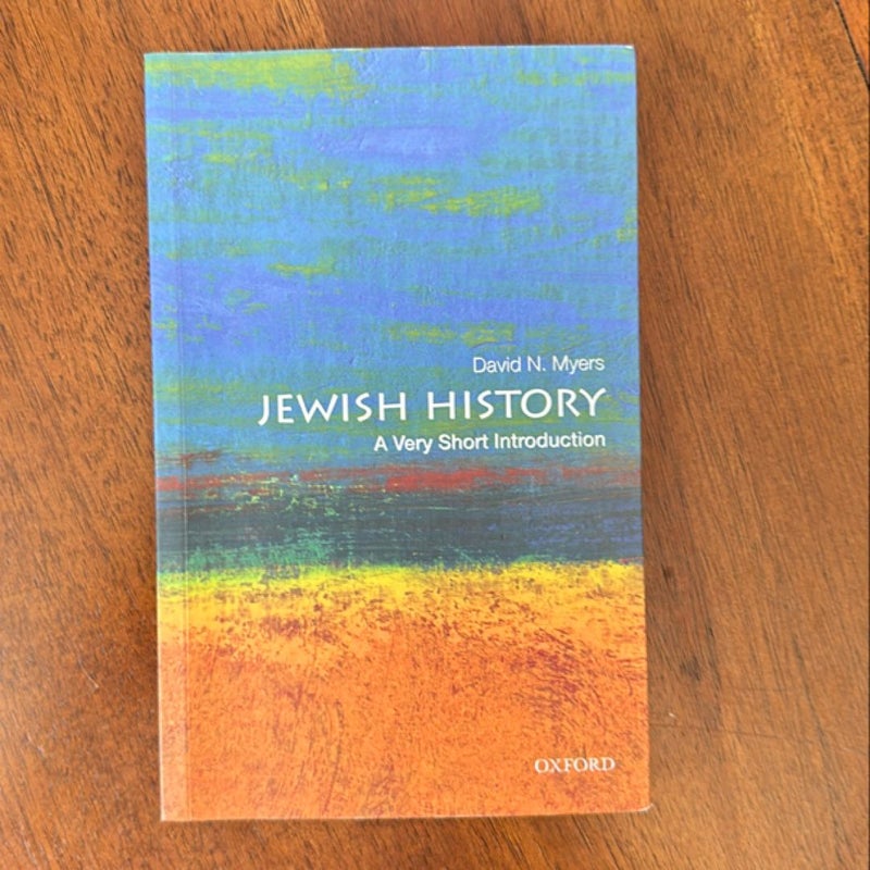 Jewish History: a Very Short Introduction