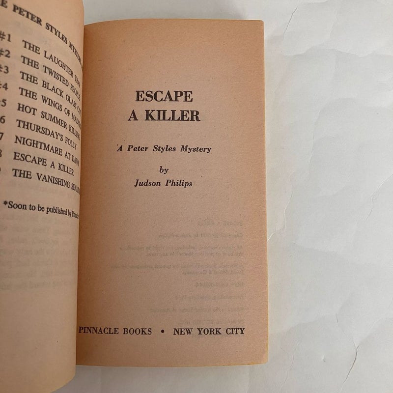 Escape a Killer