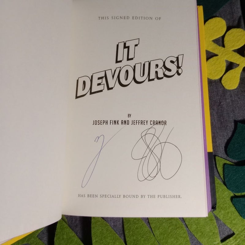 It Devours! (SIGNED 1st edition)