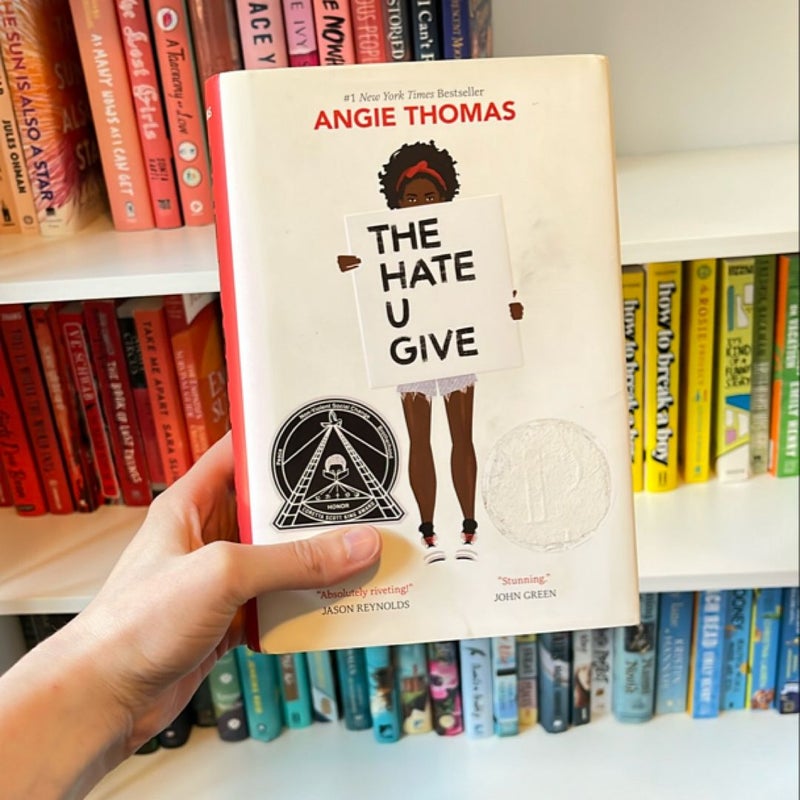 The Hate U Give first edition hardcover