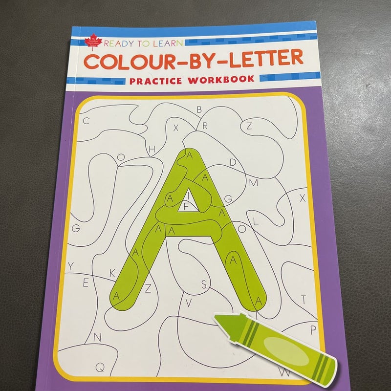 Color by letter workbook
