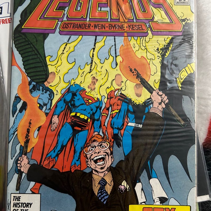 Legends: A Collaborative Masterpiece by Ostrander, Wein, Byrne, and Kesel!