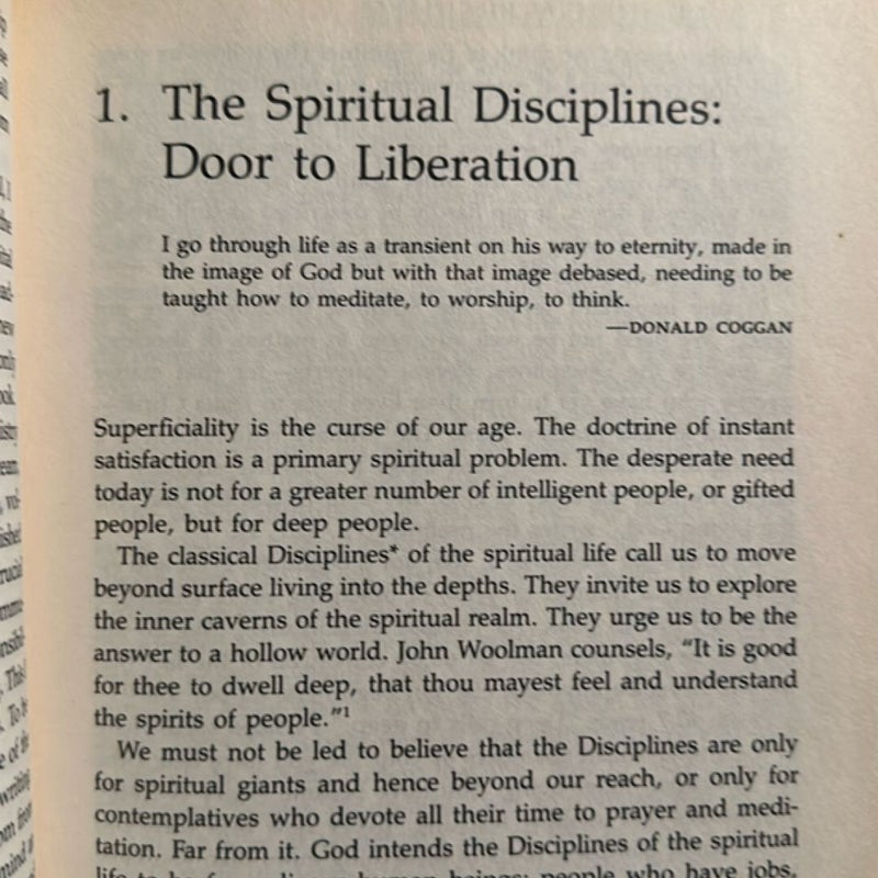 Celebration of Discipline, the Rev Ed