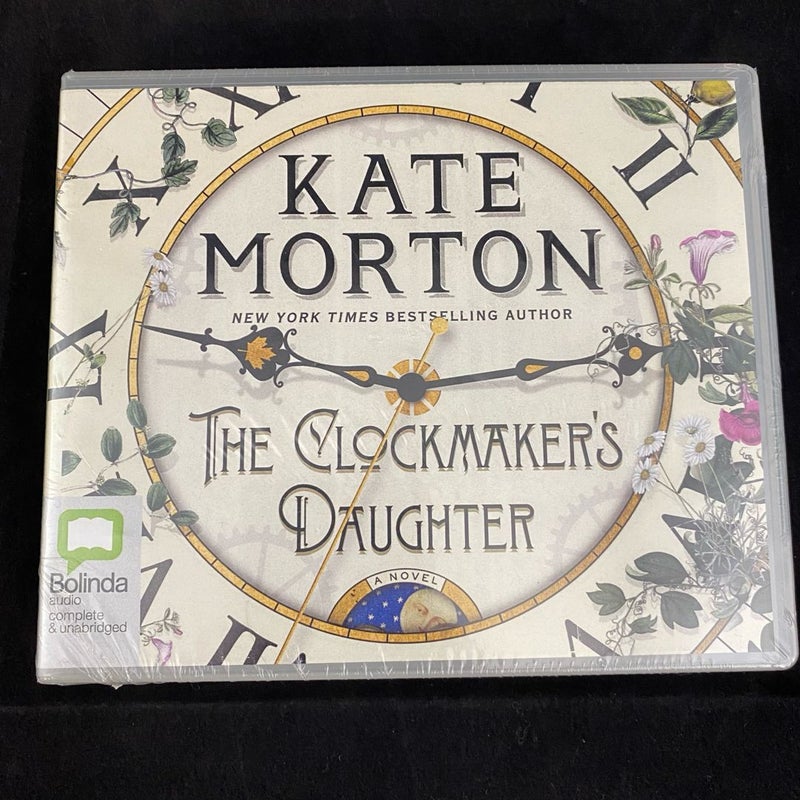 The Clockmaker's Daughter Audio Disc Kate Morton NEW Sealed Audiobook