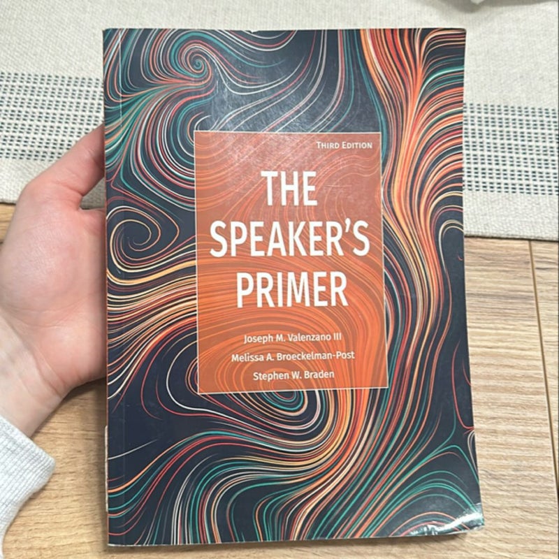 The Speaker’s Primer