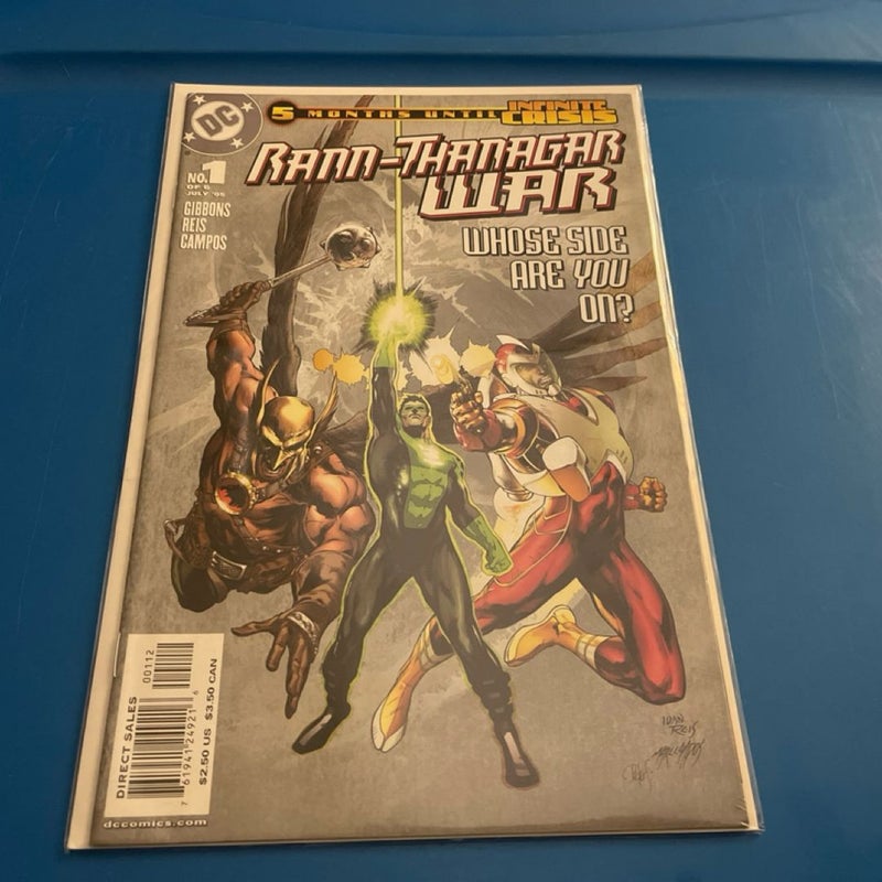 Rann-Thanagar War 1-6 (2005DC) set