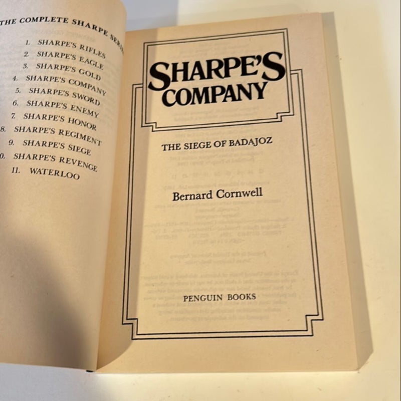 Sharpe's Company